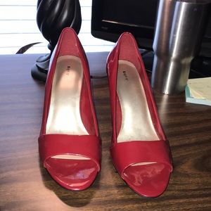 Red high heels
